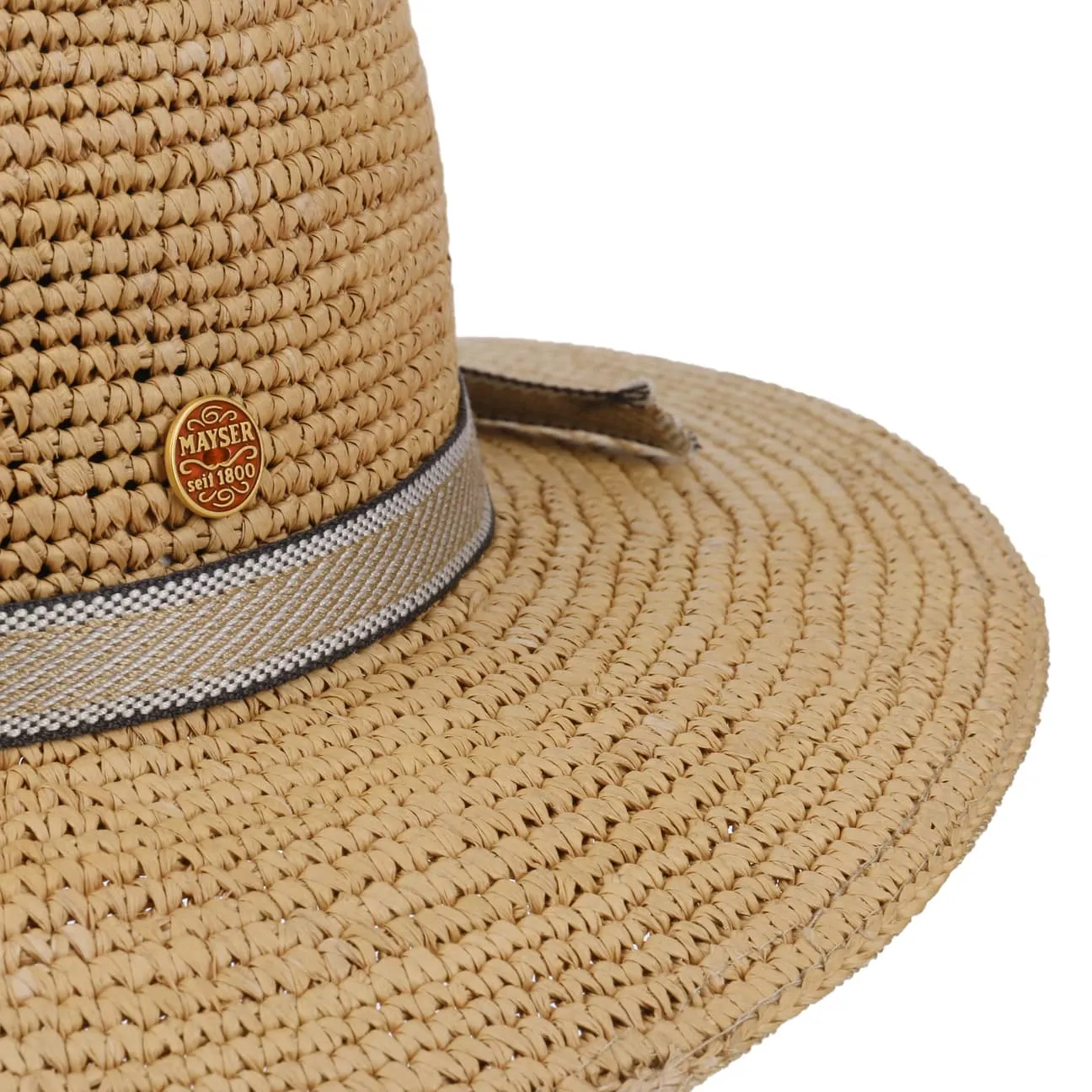 Mayser Hats Crochet Panama Hat by Mayser