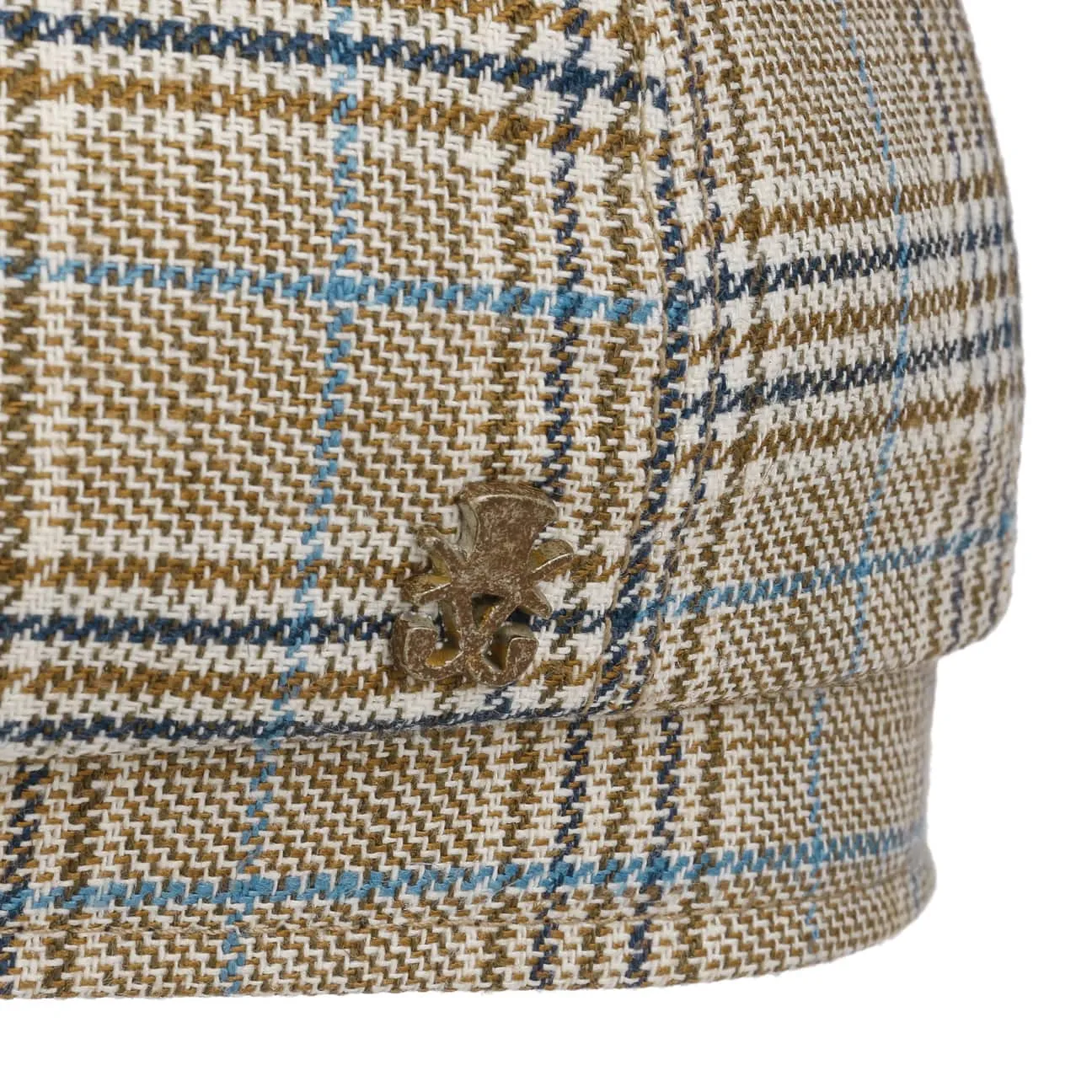 Mayser Hats Emil Summer Check Flat Cap Zechbauer by Mayser