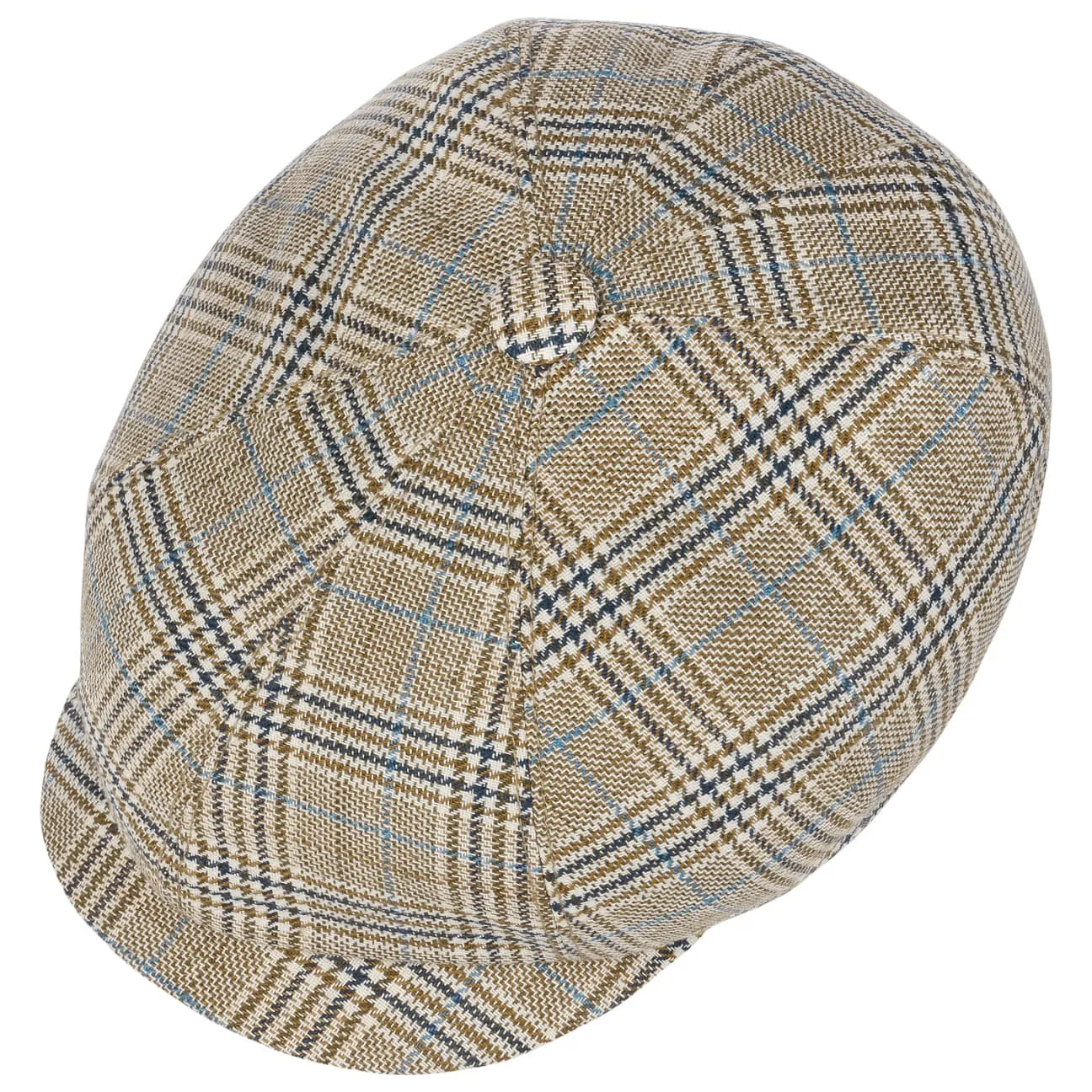 Mayser Hats Emil Summer Check Flat Cap Zechbauer by Mayser