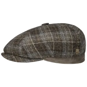 Mayser Hats Emil Wool Check Flat Cap Zechbauer by Mayser