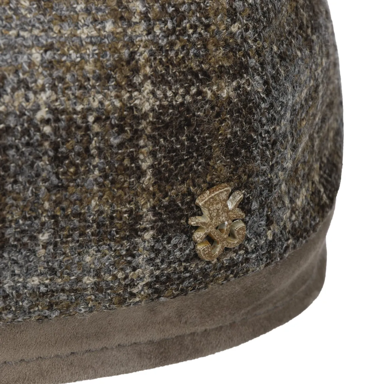 Mayser Hats Emil Wool Check Flat Cap Zechbauer by Mayser