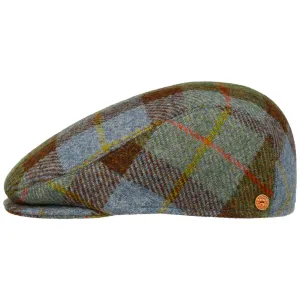 Mayser Hats Erik Harris Tweed Flat Cap by Mayser