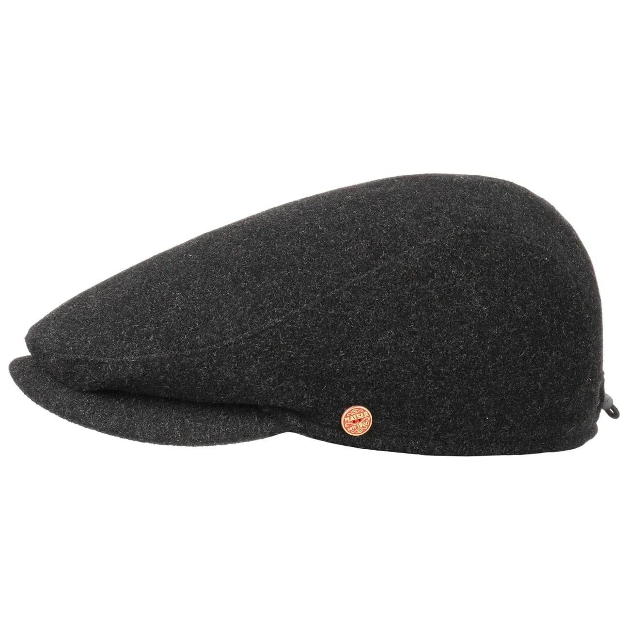 Mayser Hats Felix Earflaps Flat Cap by Mayser