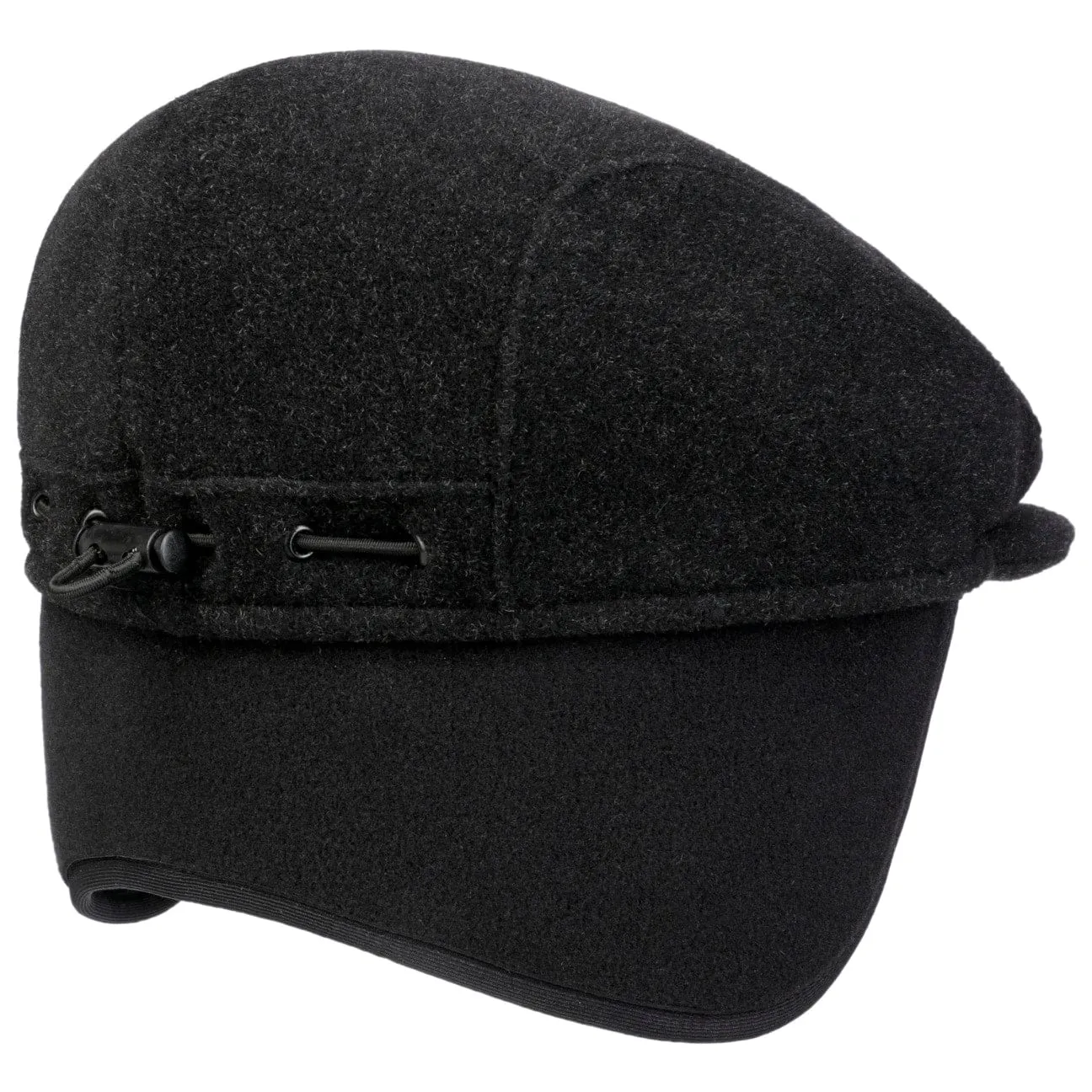 Mayser Hats Felix Earflaps Flat Cap by Mayser