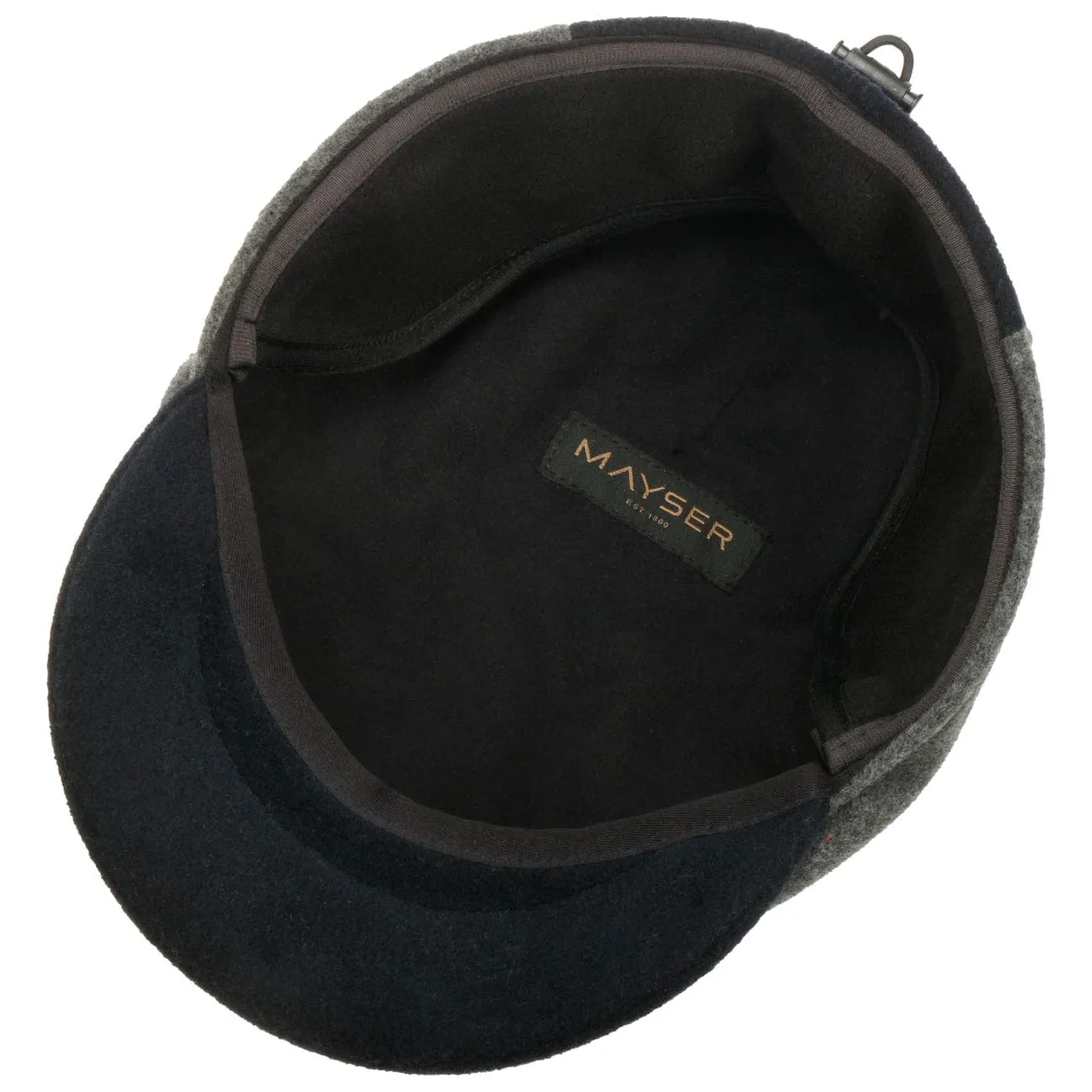 Mayser Hats Felix Earflaps Flat Cap by Mayser