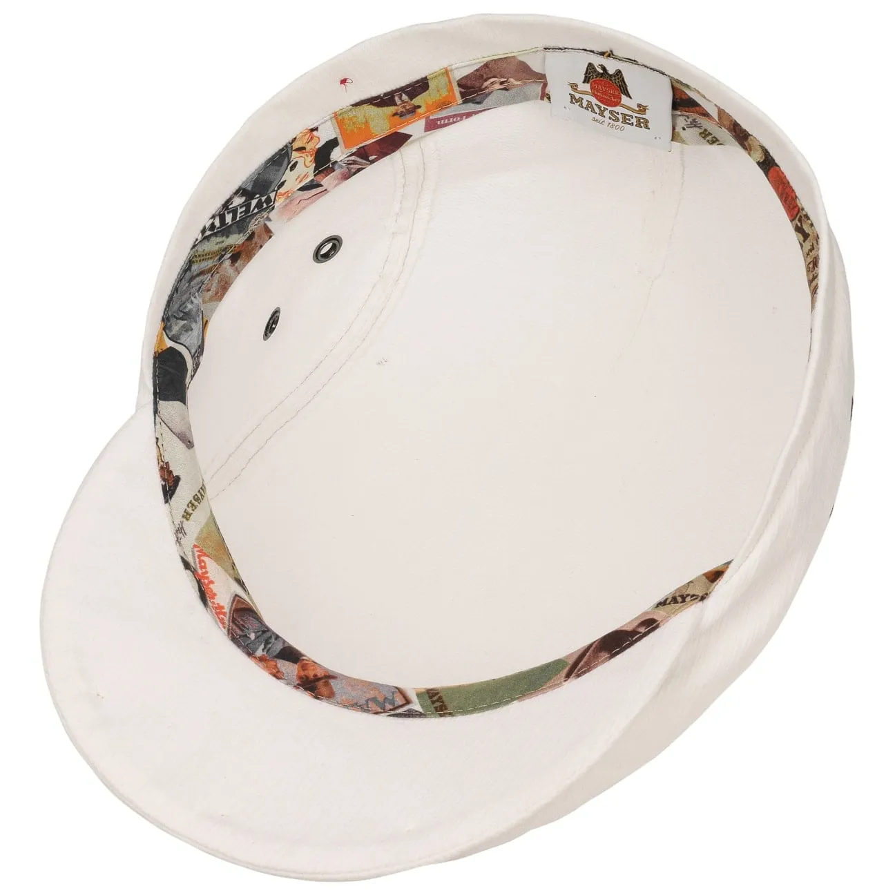 Mayser Hats Franky Sun Protect Flat Cap by Mayser