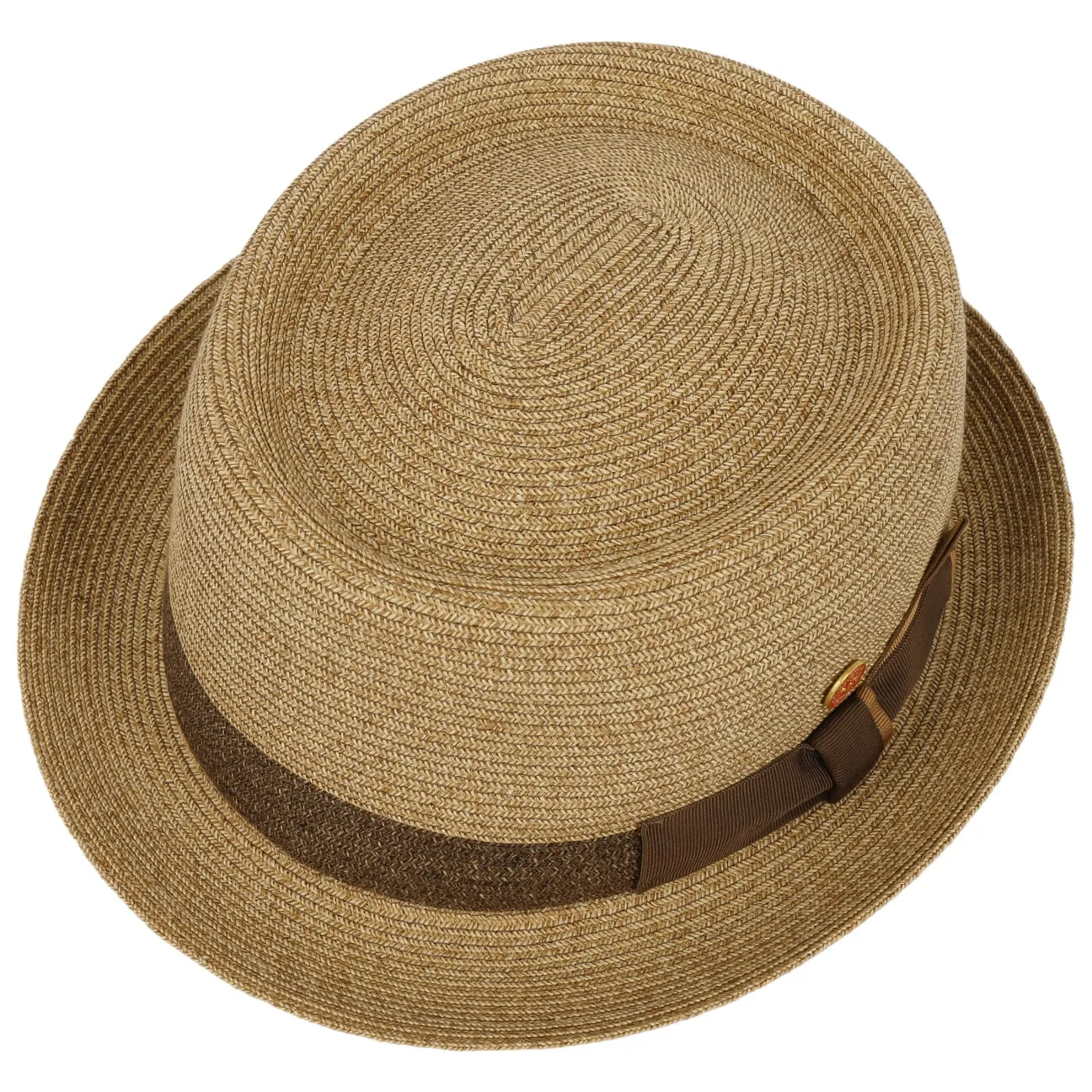 Mayser Hats Gareth Classic Pork Pie Straw Hat by Mayser