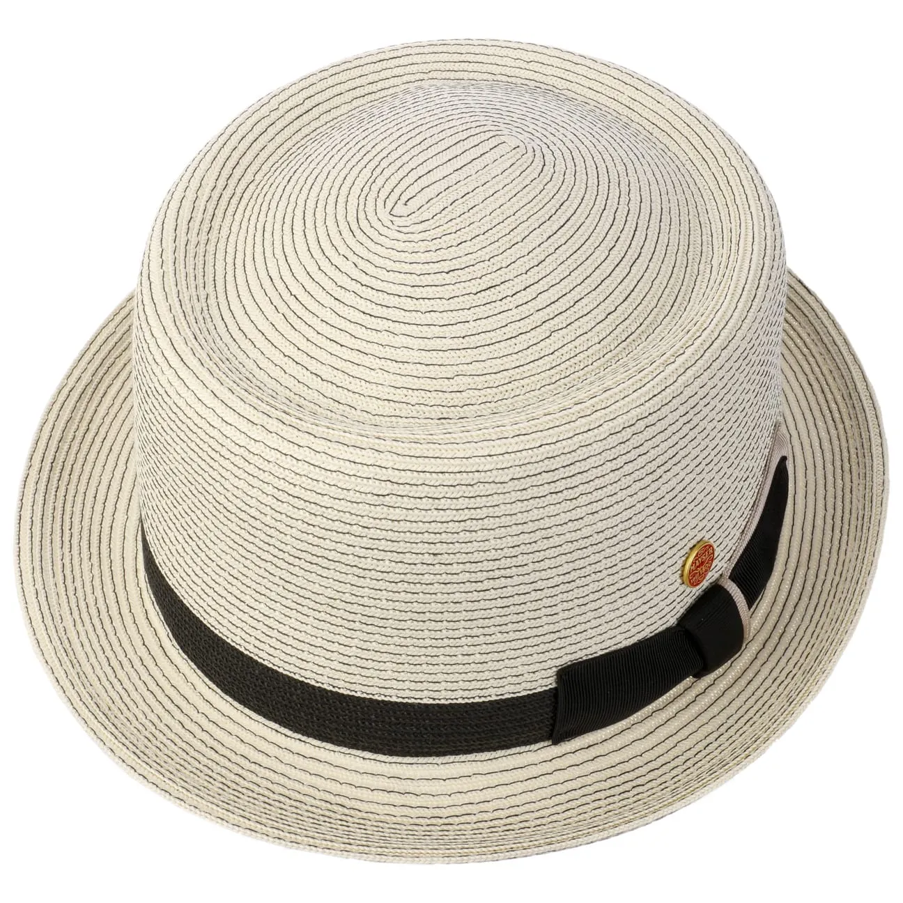 Mayser Hats Gareth Classic Pork Pie Straw Hat by Mayser
