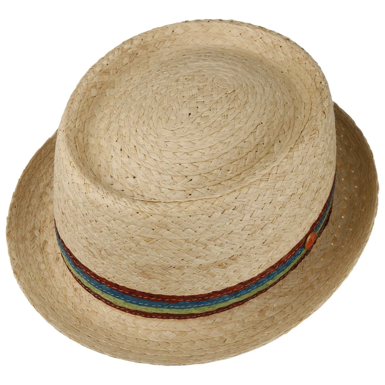 Mayser Hats Gareth Pork Pie Straw Hat by Mayser