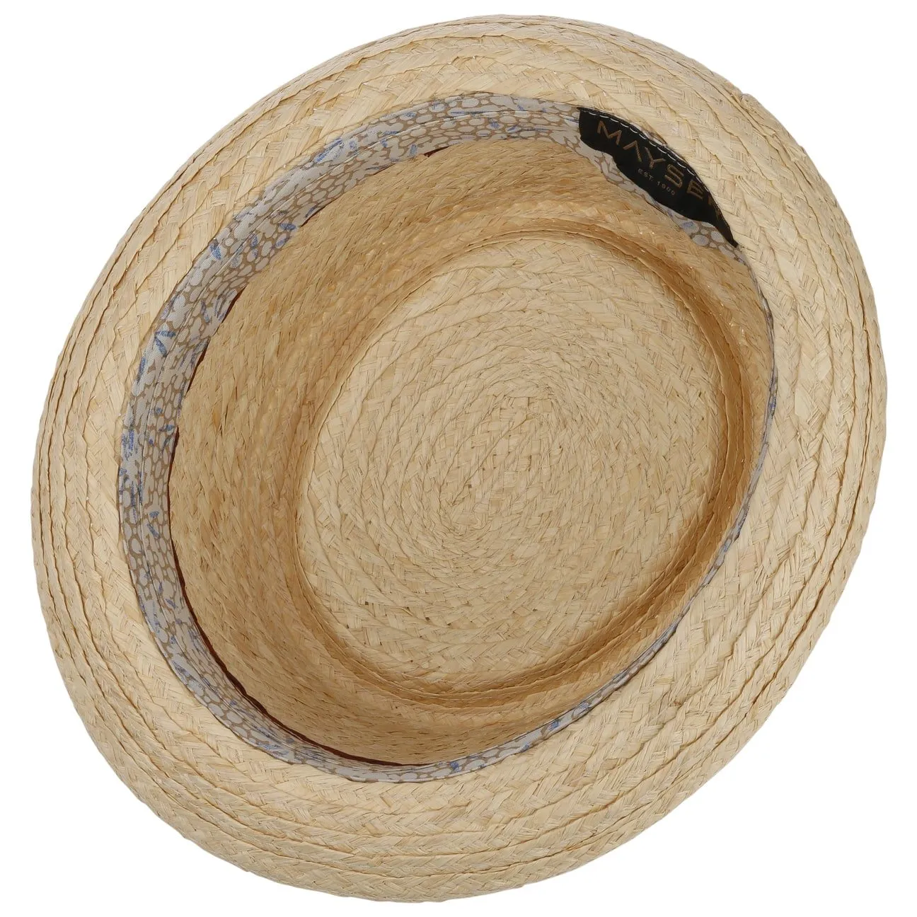 Mayser Hats Gareth Pork Pie Straw Hat by Mayser