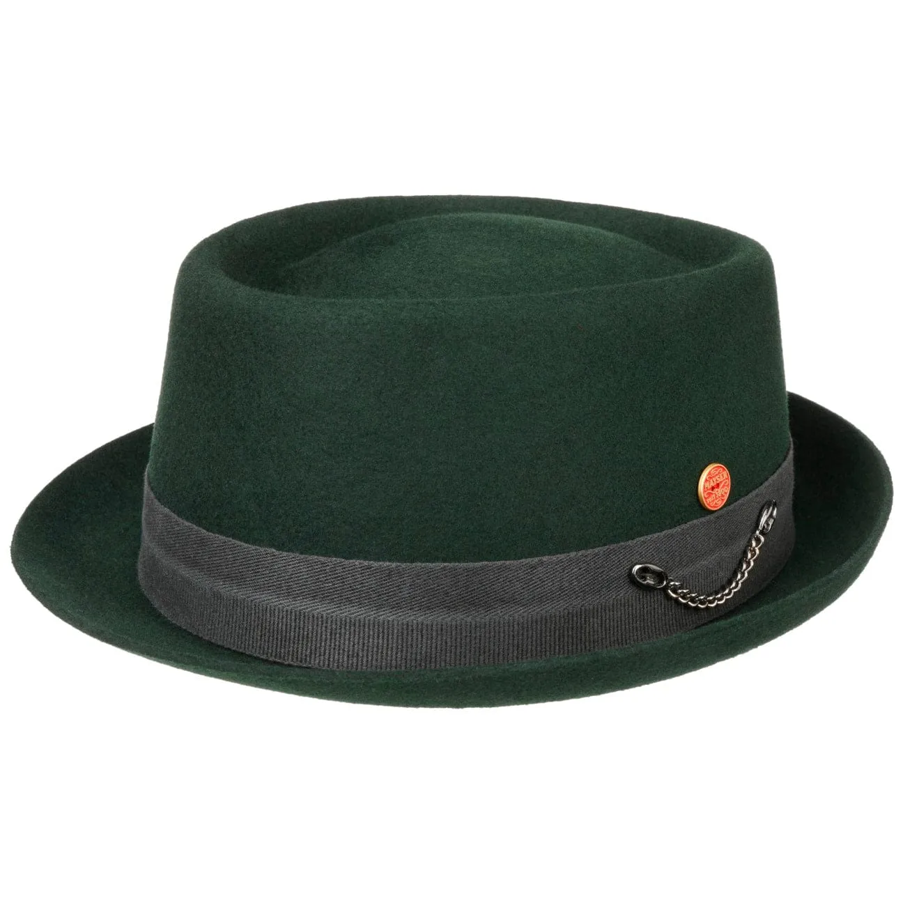 Mayser Hats Gareth Soft Pork Pie Wool Hat by Mayser
