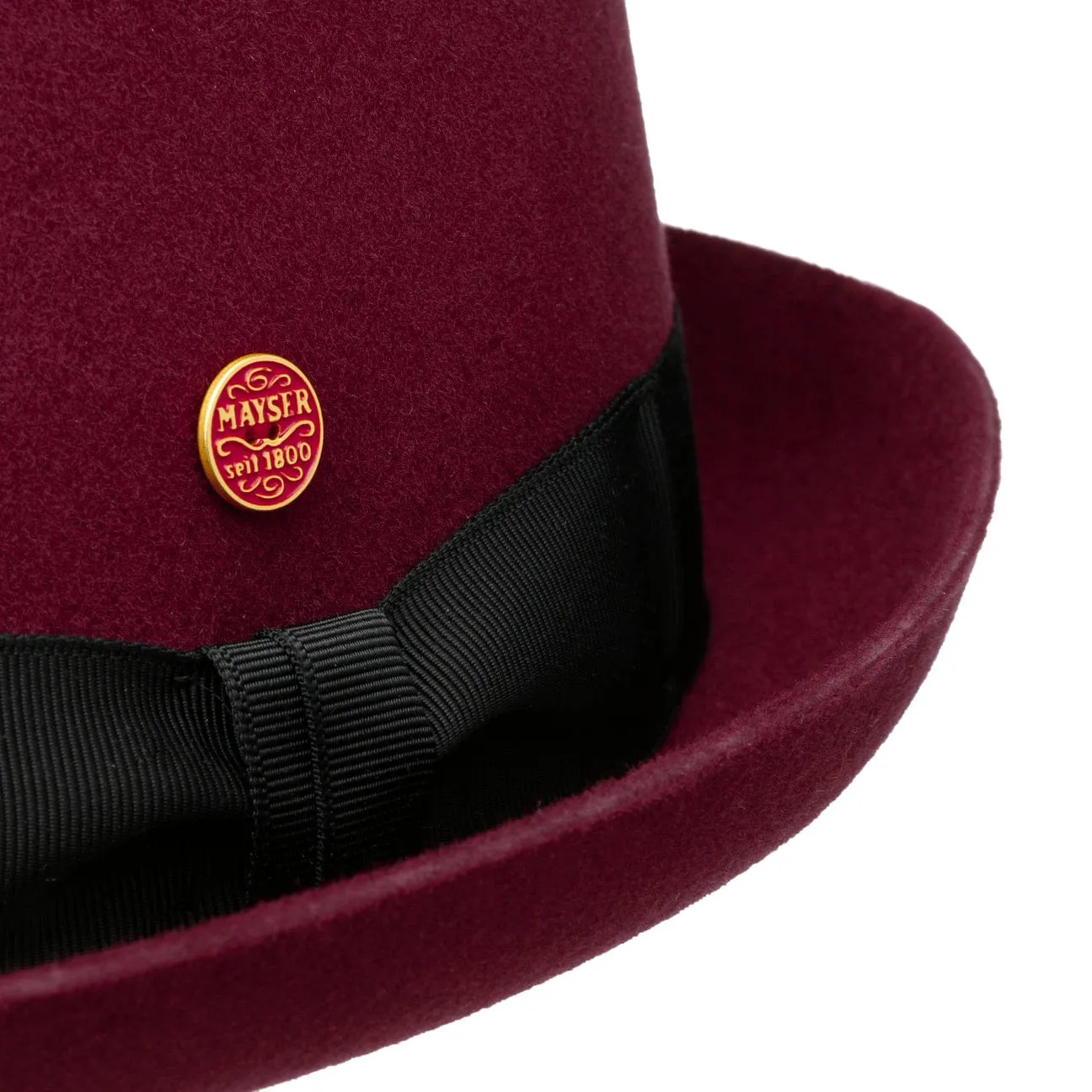 Mayser Hats Gareth Soft Wool Pork Pie Hat by Mayser