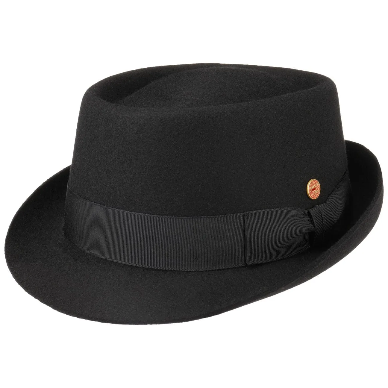 Mayser Hats Gareth Soft Wool Pork Pie Hat by Mayser