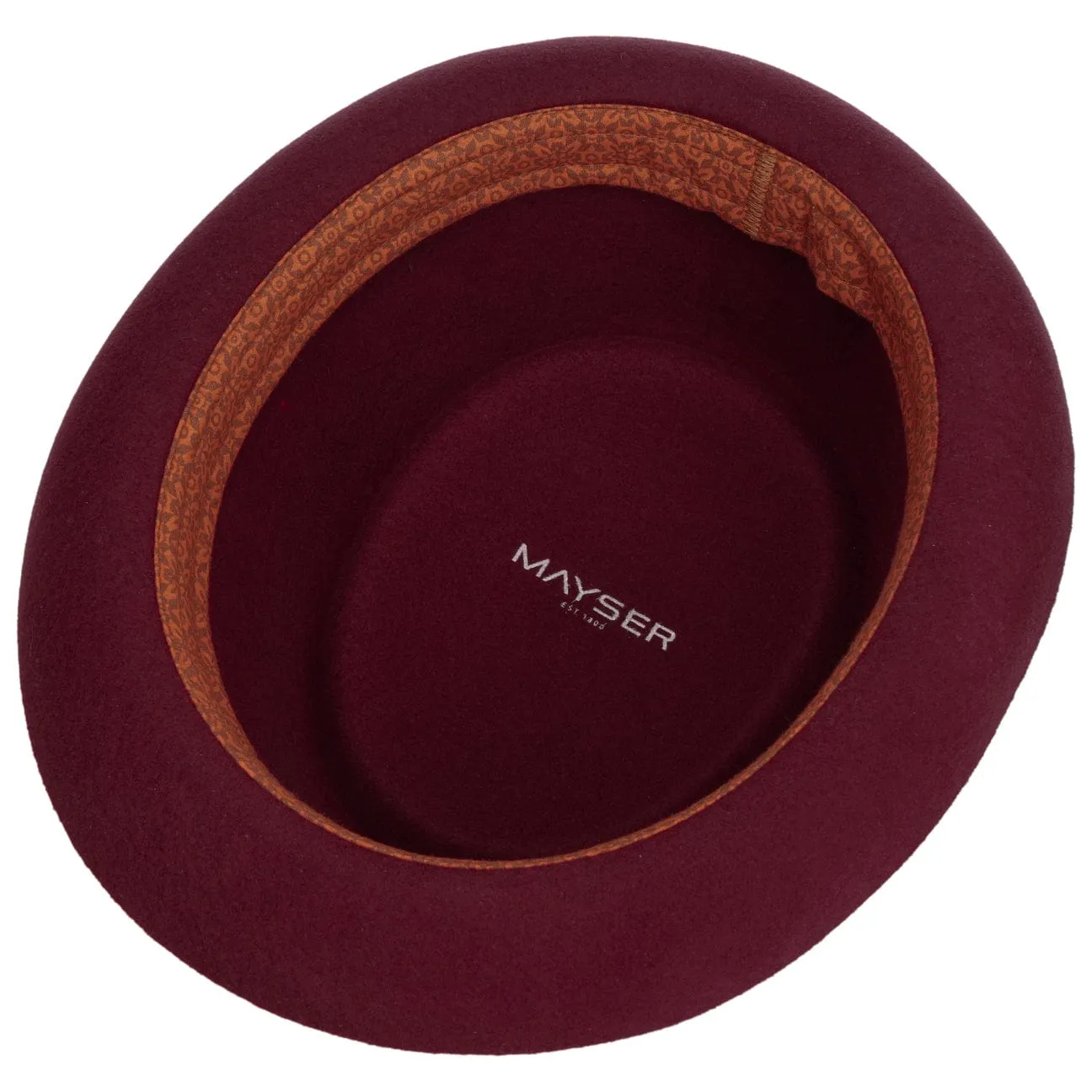 Mayser Hats Gareth Soft Wool Pork Pie Hat by Mayser