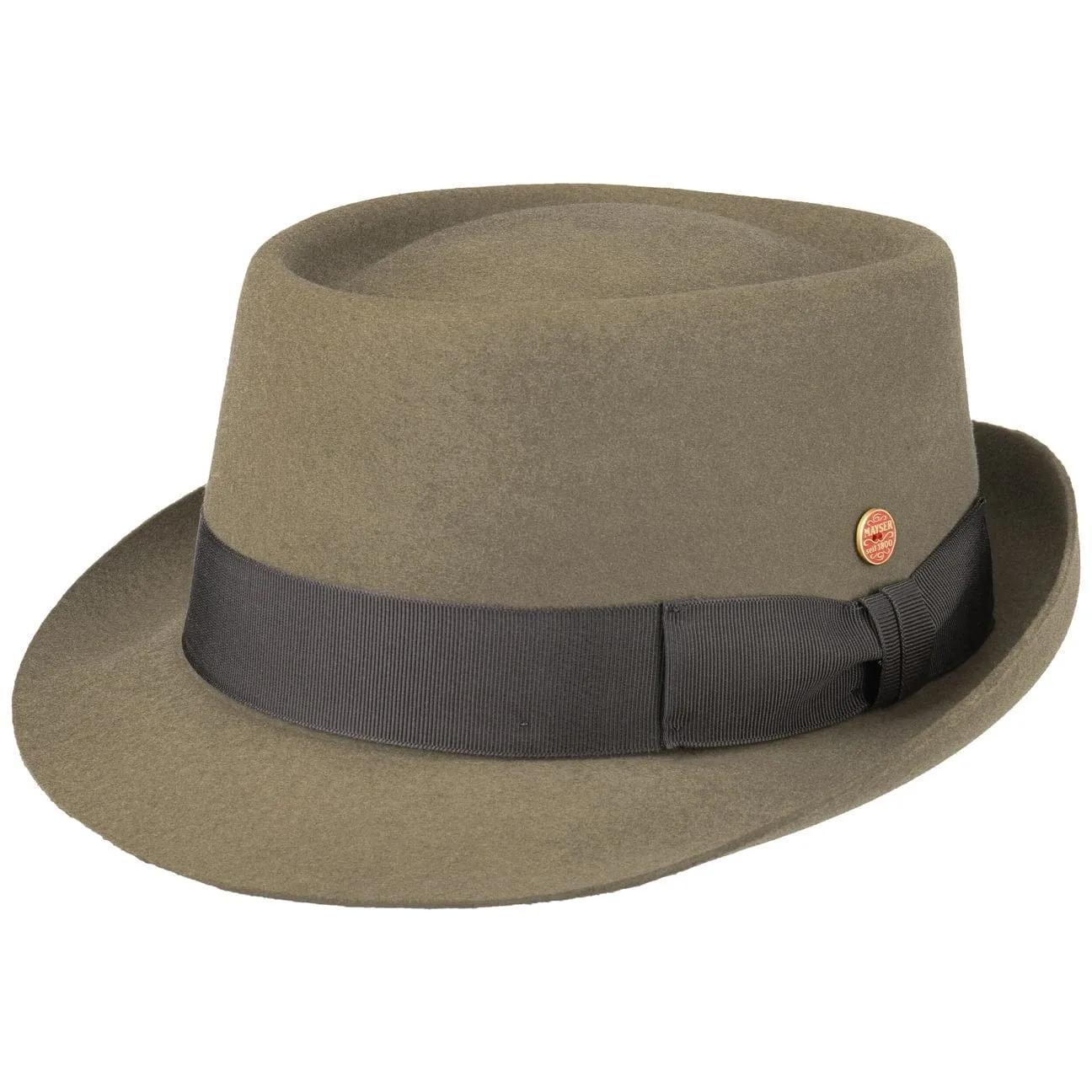 Mayser Hats Gareth Soft Wool Pork Pie Hat by Mayser