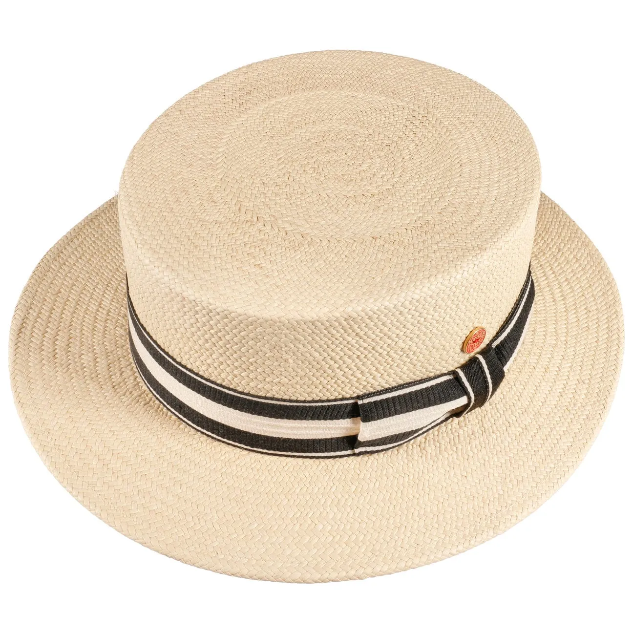 Mayser Hats Gondolo Boater Panama Hat by Mayser