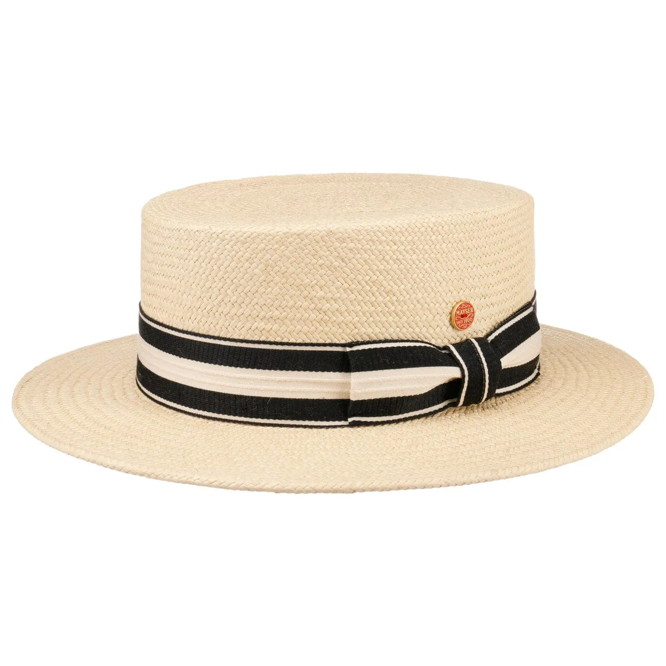 Mayser Hats Gondolo Boater Panama Hat by Mayser