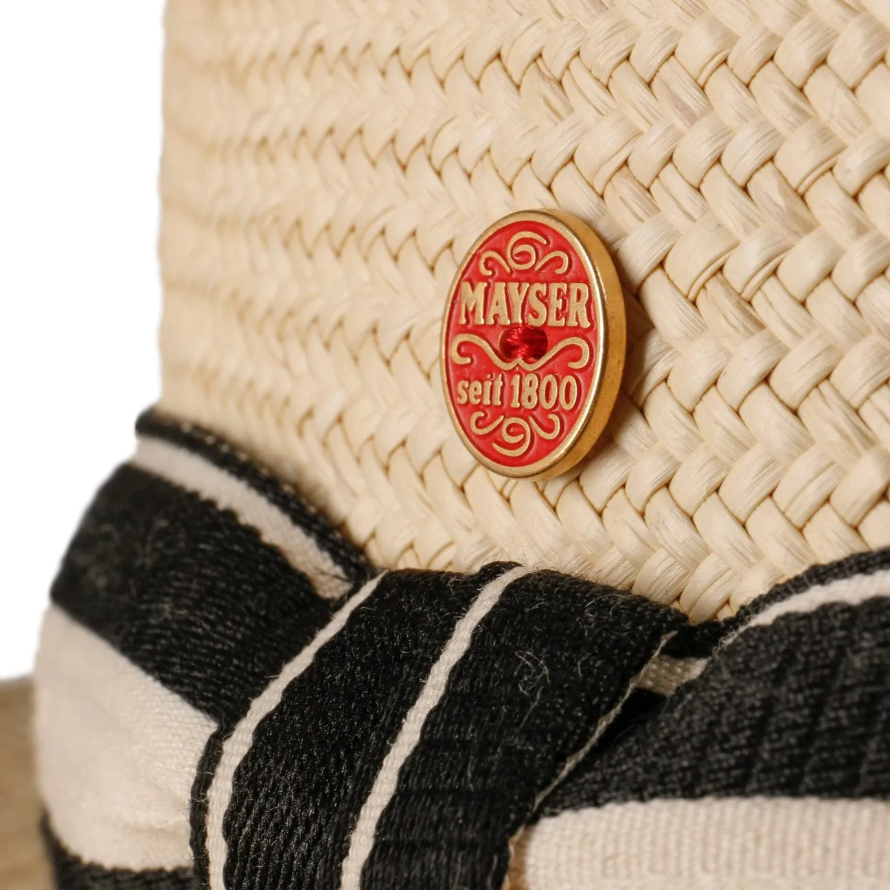 Mayser Hats Gondolo Boater Panama Hat by Mayser