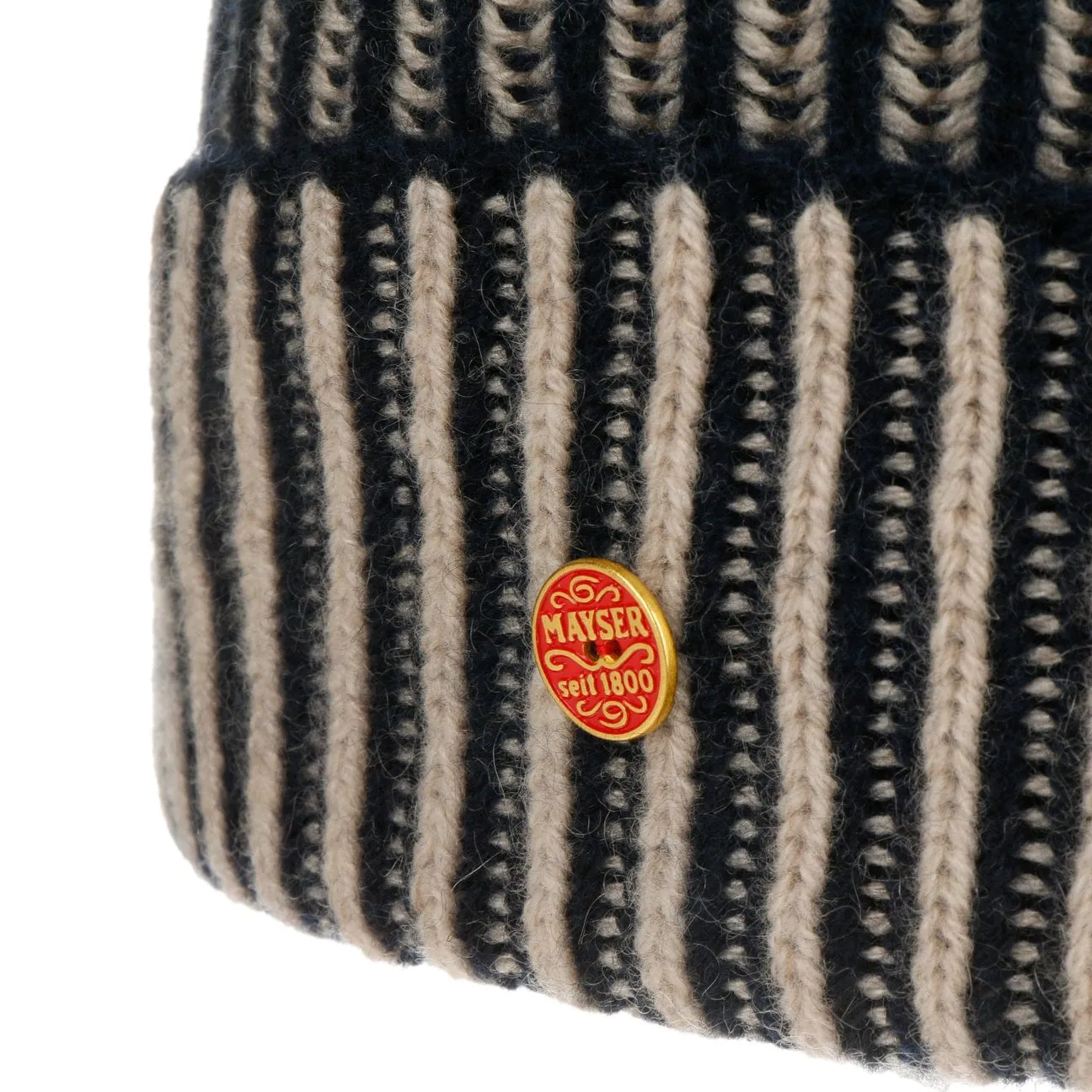 Mayser Hats Harper Cashmere Beanie Hat by Mayser