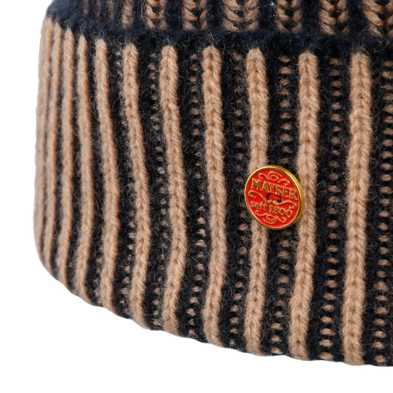 Mayser Hats Harper Cashmere Beanie Hat by Mayser