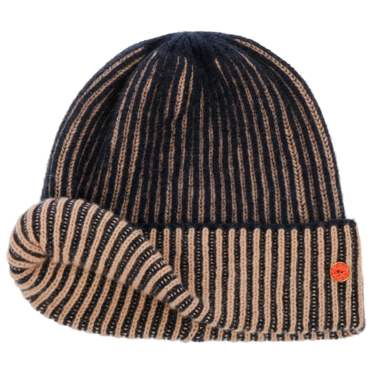 Mayser Hats Harper Cashmere Beanie Hat by Mayser