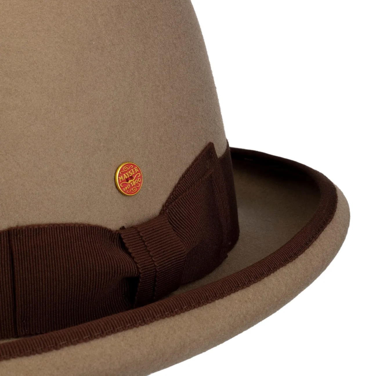 Mayser Hats Homburger Wool Felt Hat by Mayser