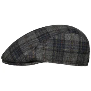 Mayser Hats Lennart Shetland Check Flat Cap by Mayser