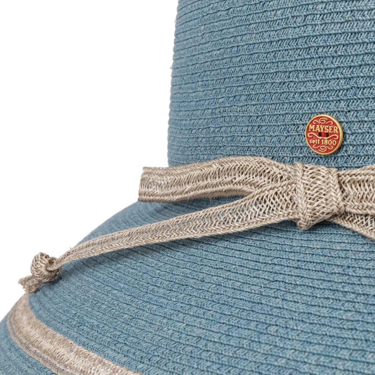 Mayser Hats Lilien Raffia Hat by Mayser