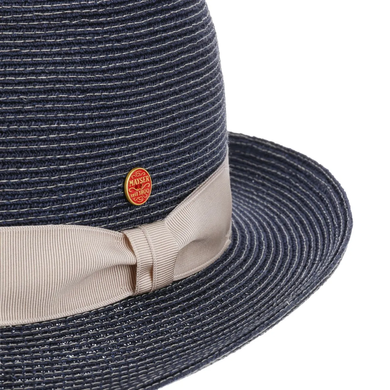 Mayser Hats Maleo Trilby Hemp Hat by Mayser