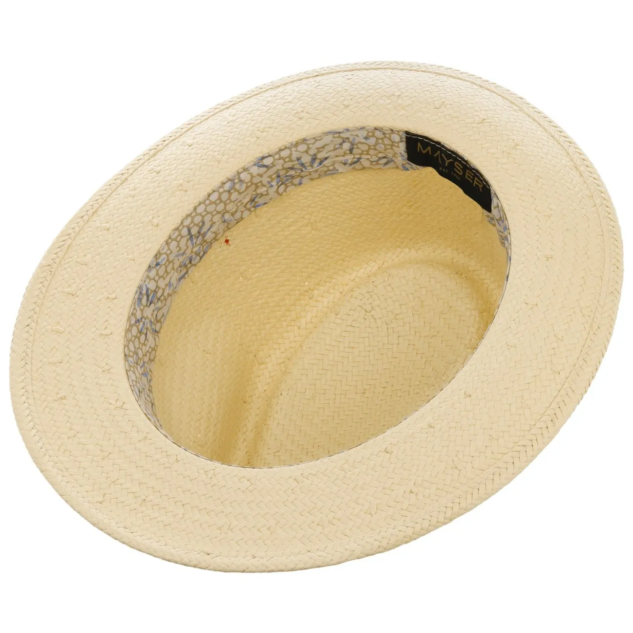 Mayser Hats Maleo Trilby Straw Hat by Mayser