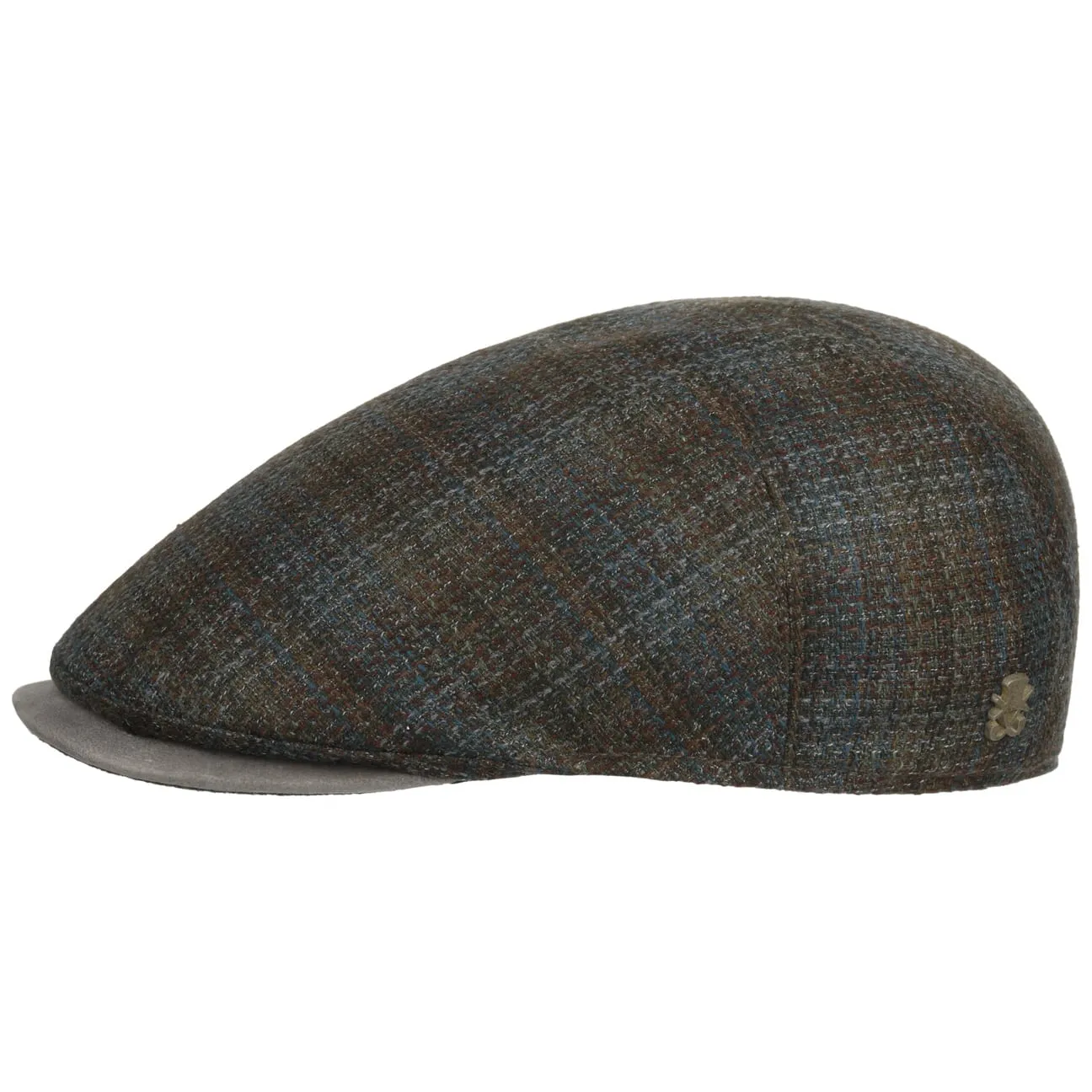 Mayser Hats Marzio Check Zechbauer Flat Cap by Mayser