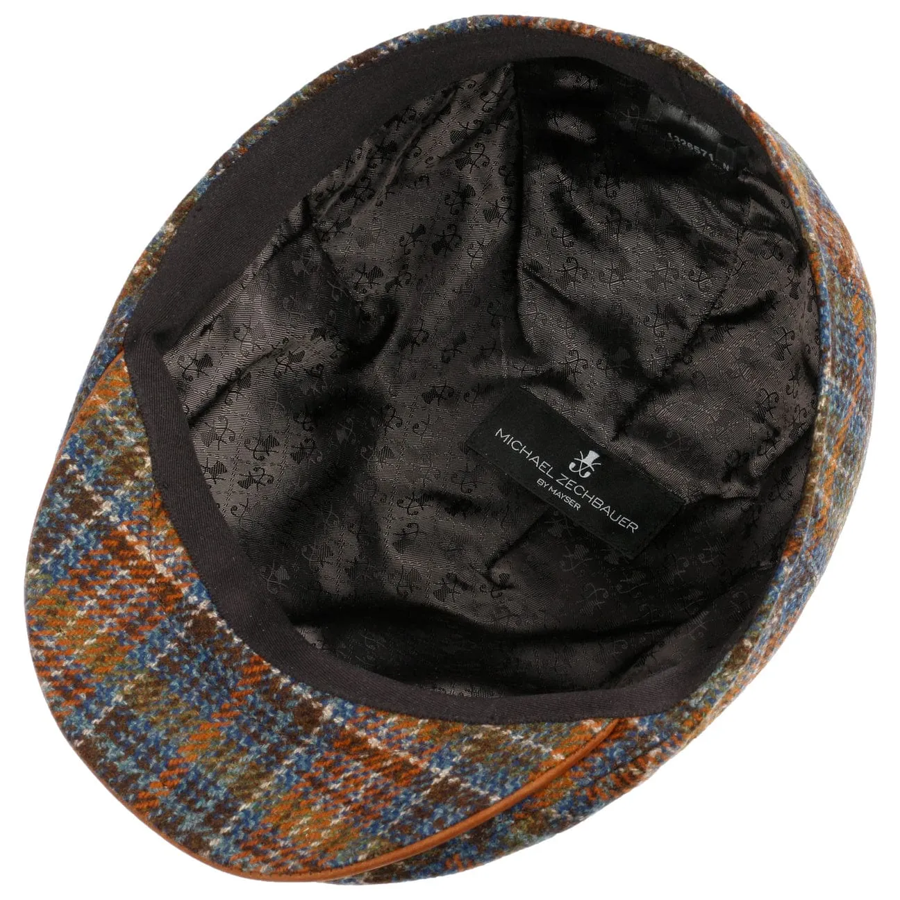 Mayser Hats Marzio Check Zechbauer Flat Cap by Mayser