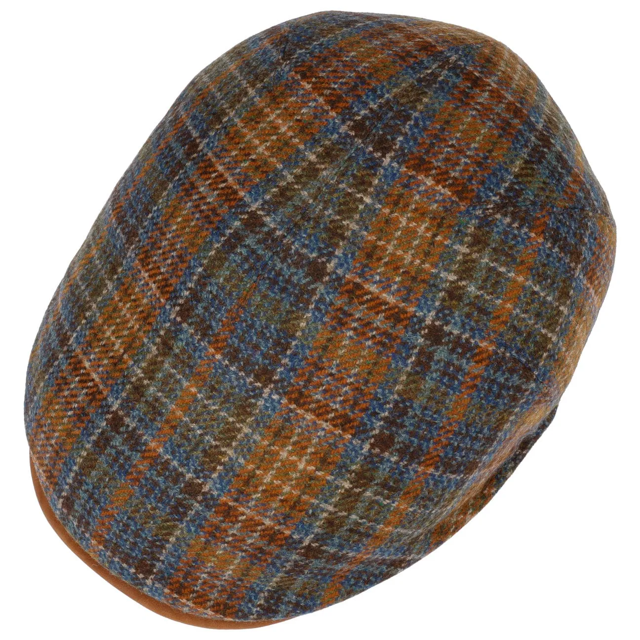 Mayser Hats Marzio Check Zechbauer Flat Cap by Mayser