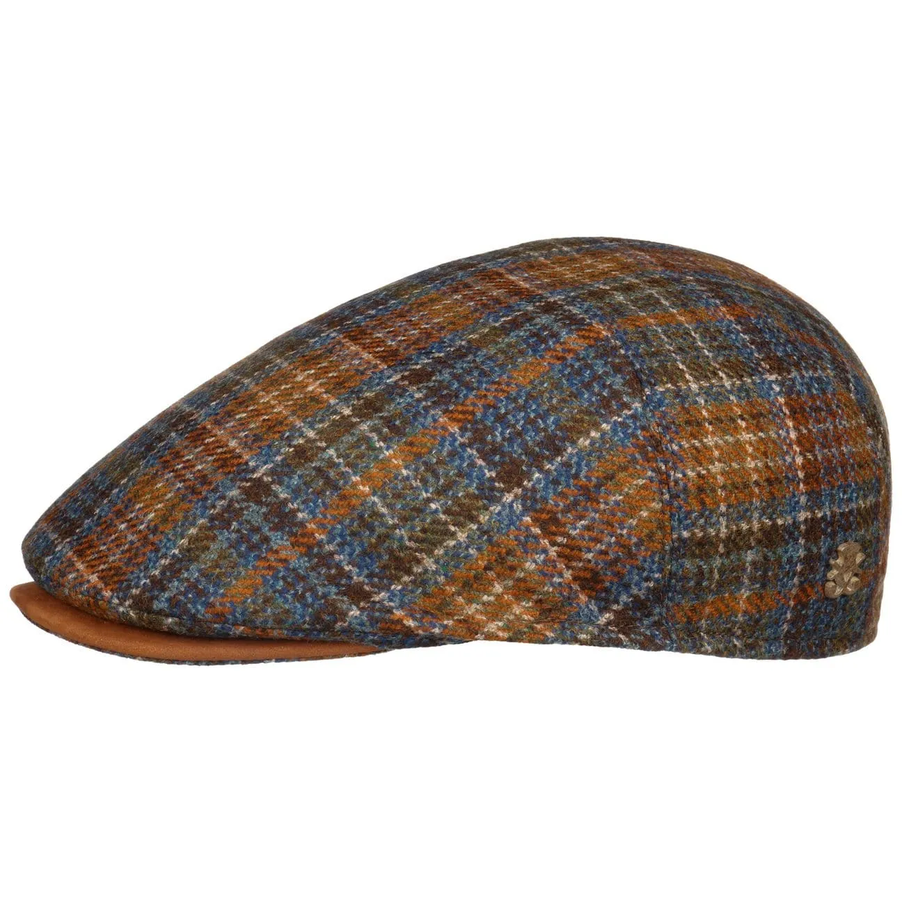 Mayser Hats Marzio Check Zechbauer Flat Cap by Mayser