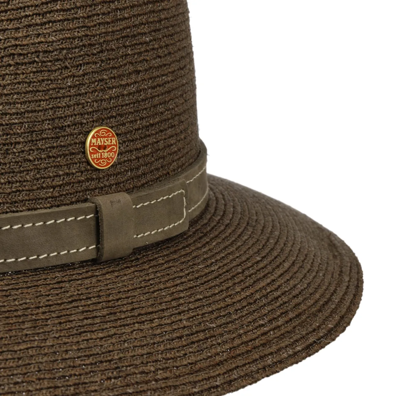 Mayser Hats Mathis Raffia Hat with UV Protection by Mayser