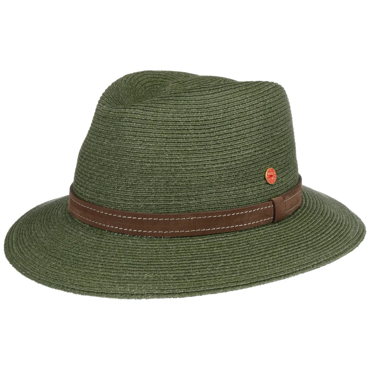 Mayser Hats Mathis Raffia Hat with UV Protection by Mayser