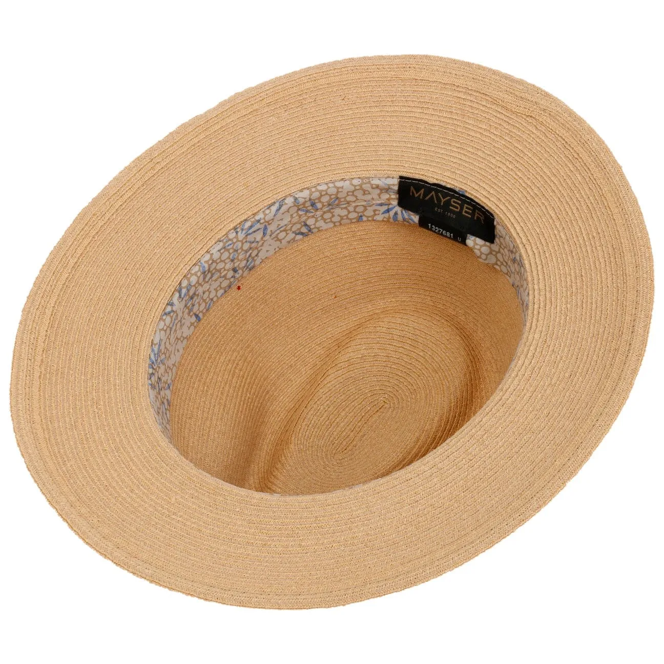 Mayser Hats Mathis Raffia Hat with UV Protection by Mayser