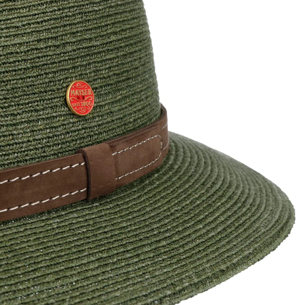 Mayser Hats Mathis Raffia Hat with UV Protection by Mayser