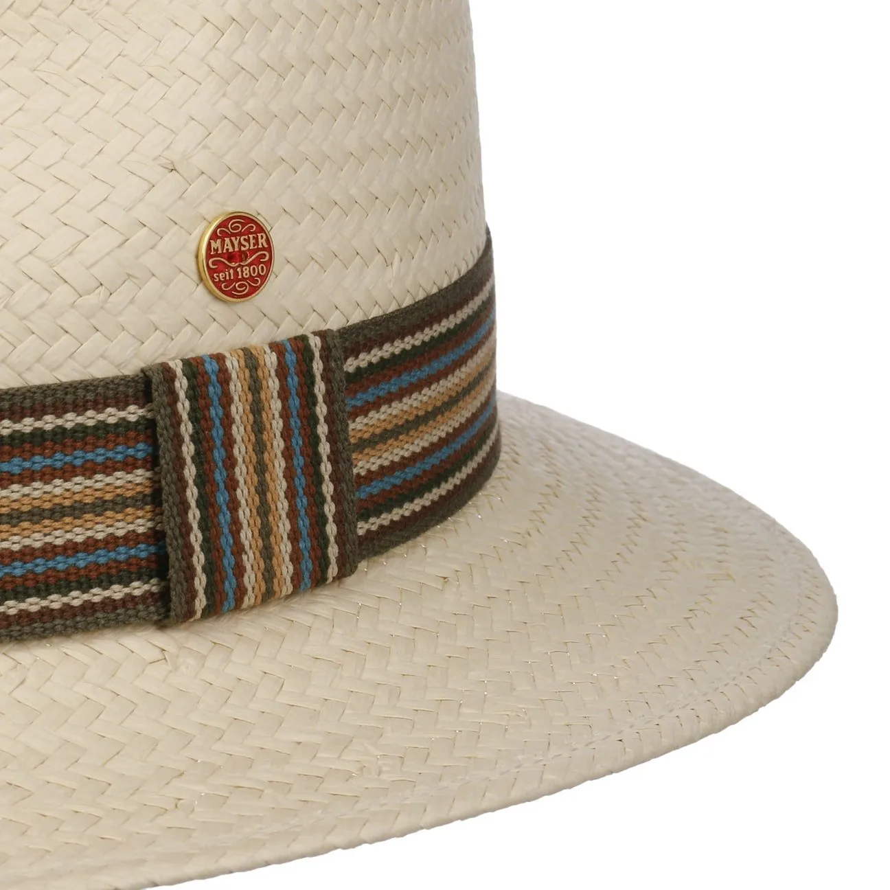 Mayser Hats Mathis Summer Straw Hat by Mayser