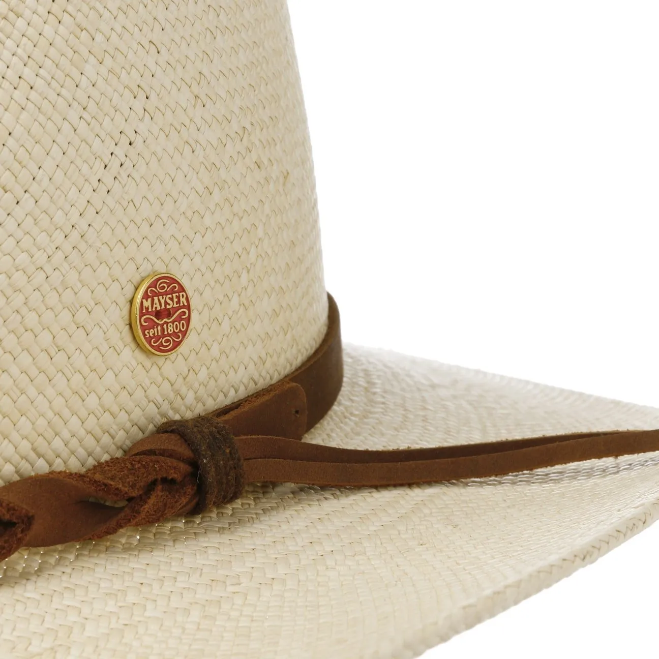 Mayser Hats Maxwell Western Panama Hat by Mayser