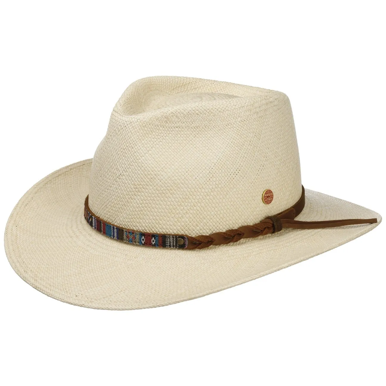 Mayser Hats Maxwell Western Panama Hat by Mayser