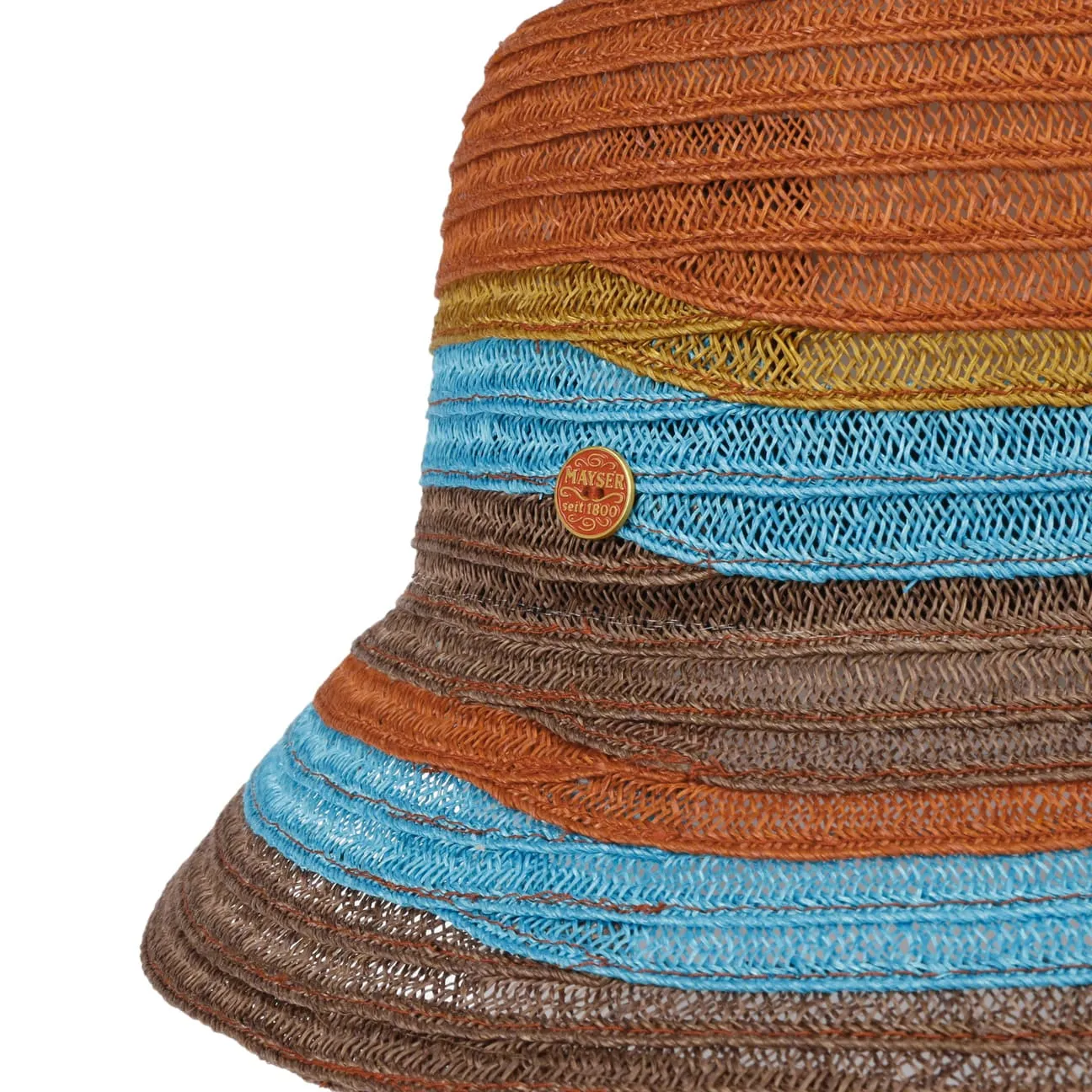 Mayser Hats Noela Quattrocolour Hemp Hat by Mayser