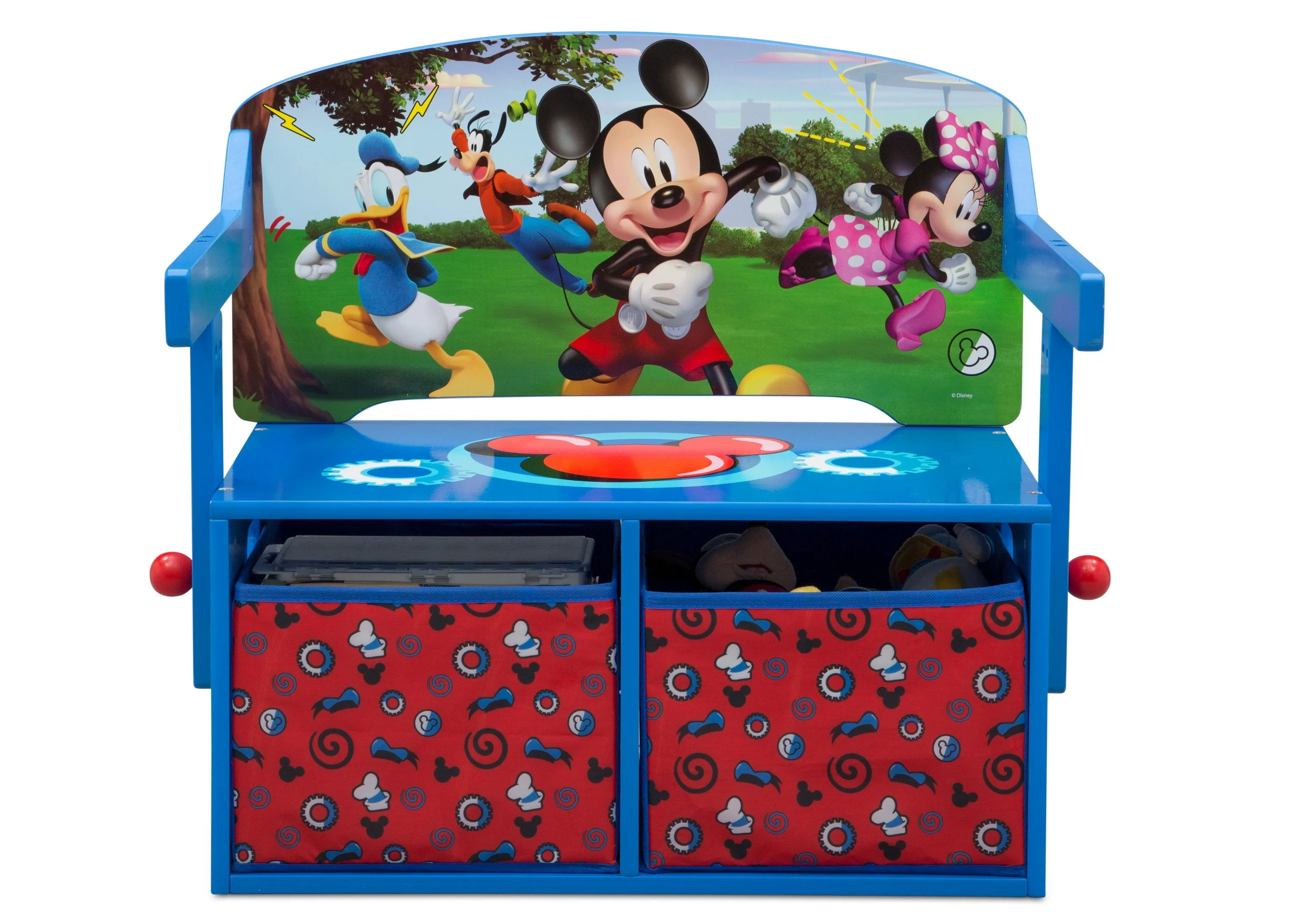 Mickey Mouse Activity Bench Babykids_Delta Children_Toy Storage & Bookshelves