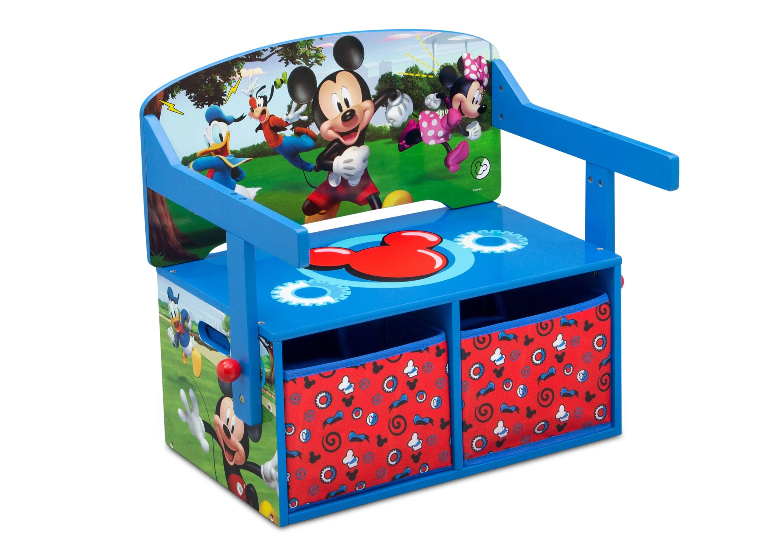 Mickey Mouse Activity Bench Babykids_Delta Children_Toy Storage & Bookshelves
