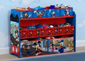 Mickey Mouse Deluxe 9 Bin Design and Store Toy Organizer Babykids_Delta Children_Toy Storage & Bookshelves