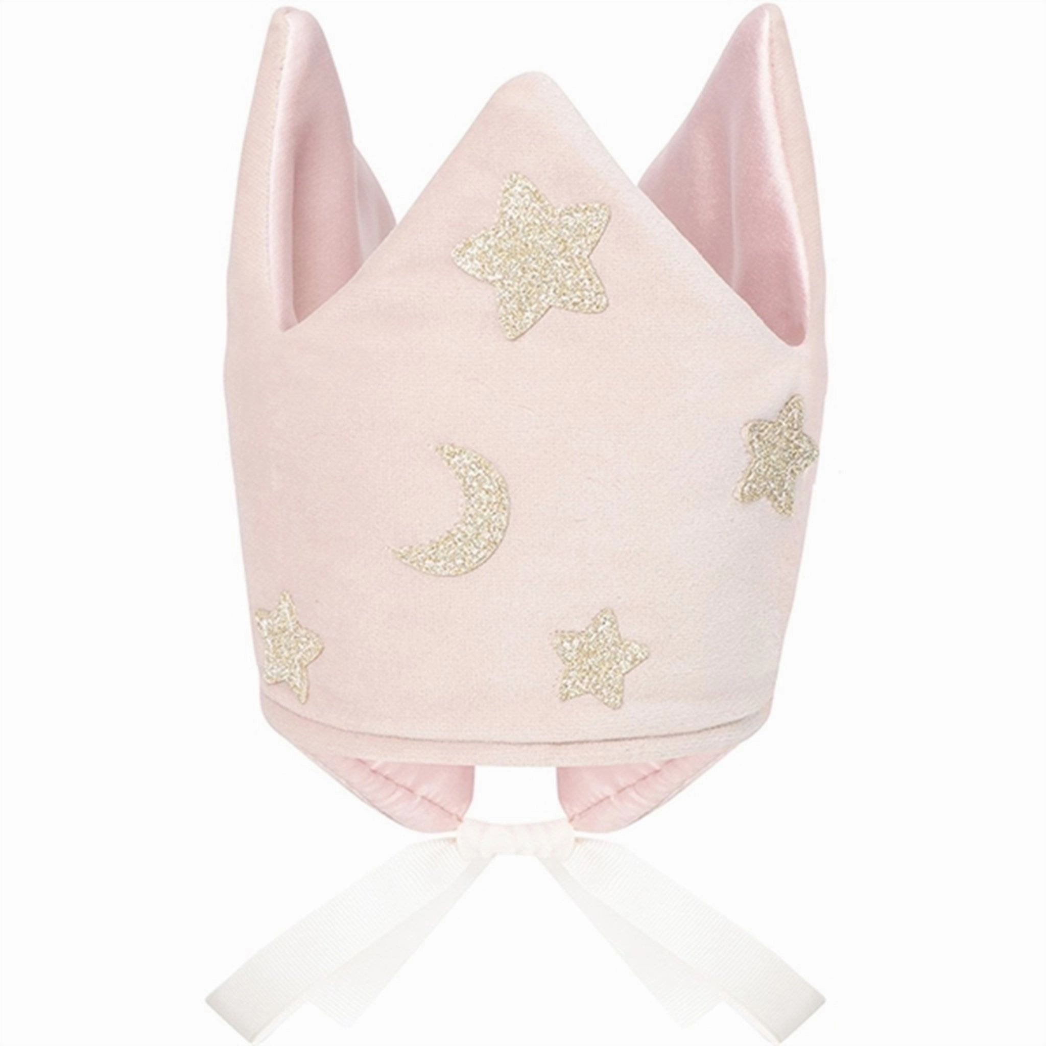 Mimi & Lula Crown Velvet Pink Stars And Moon