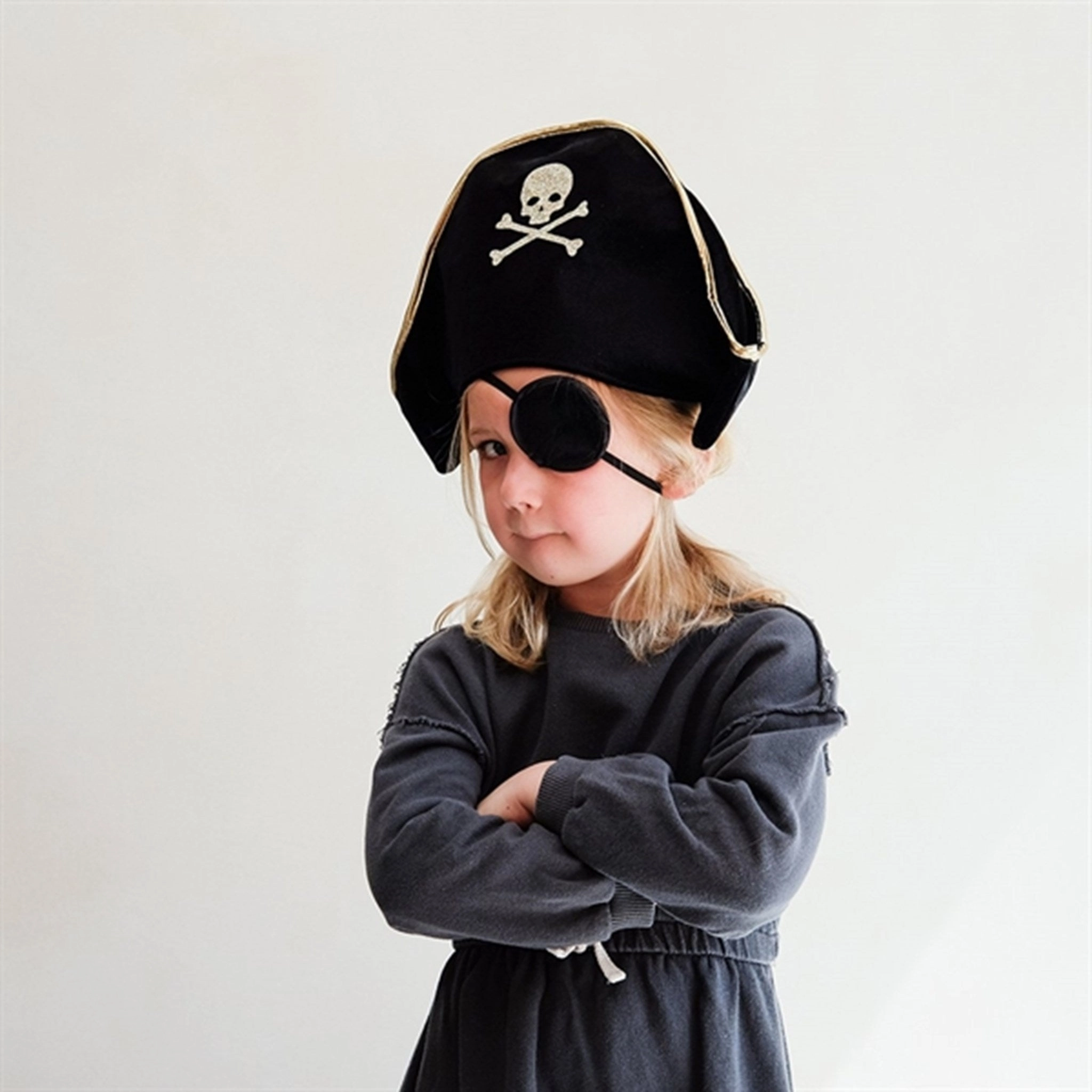 Mimi & Lula Pirate Hat And Eye Patch