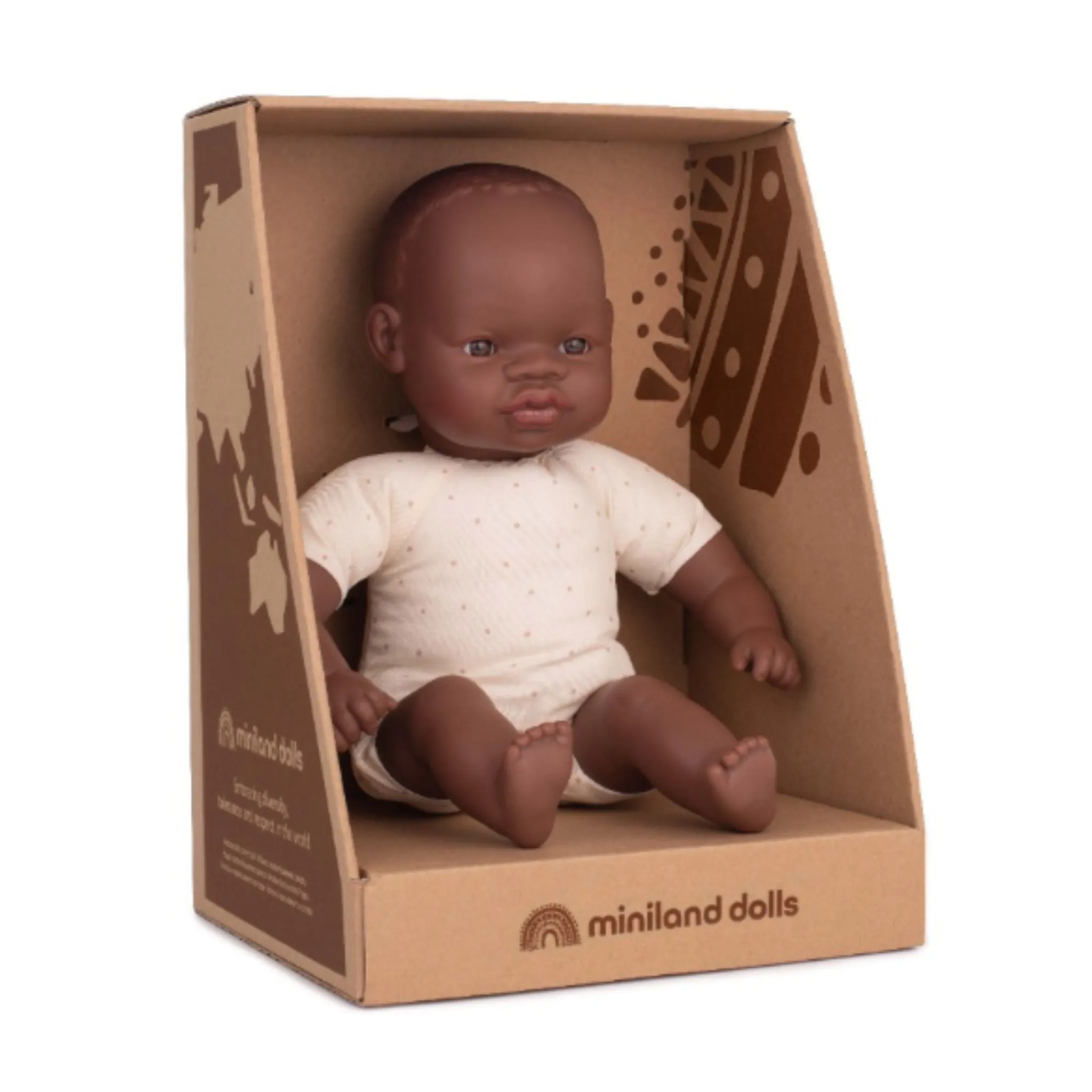 Miniland African Soft Body Baby Doll