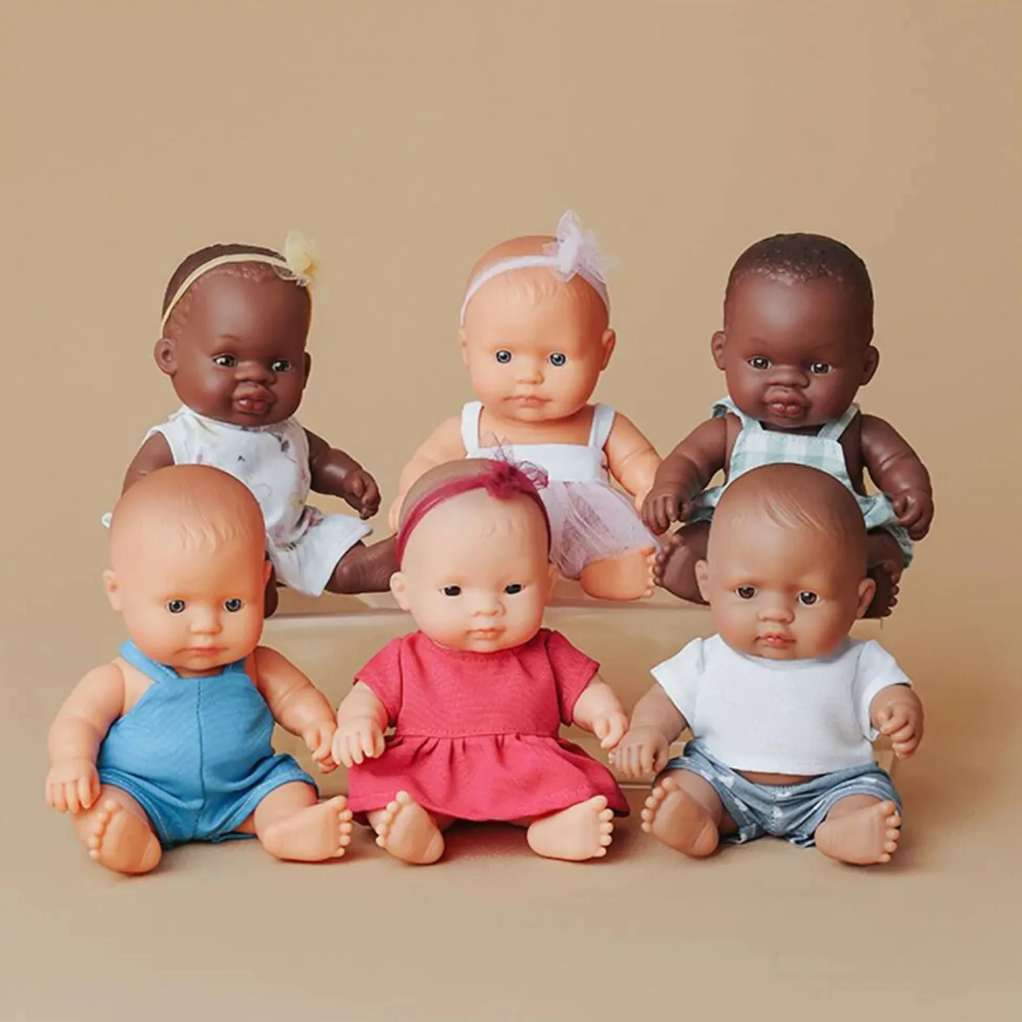 Miniland Caucasian Girl Baby Doll