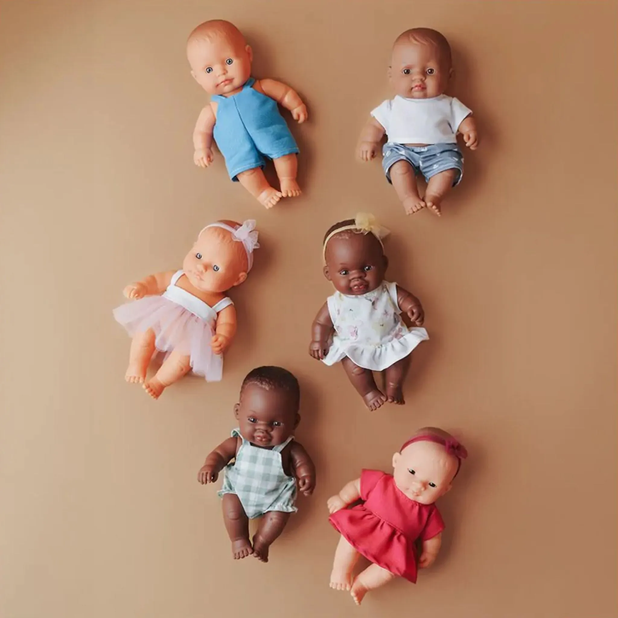 Miniland Caucasian Girl Baby Doll